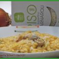 Risotto con pancetta di maiale e salsiccia