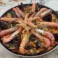 Paella ai frutti di mare