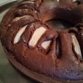 Torta al cioccolato e mele verdi