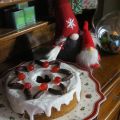 Torta di Santa Lucia con noci e cioccolato