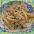 penne con salmone e zucchine