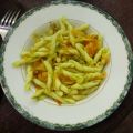 FUSILLI CON CAROTE E ZUCCHINE