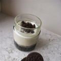 Oreo cheesecake fredda in vasetto