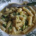 Fusilli alla carbonara di zucchine