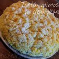 Torta mimosa all'ananas