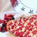 CUORE DI CREMA CON LAMPONI AL BALSAMICO