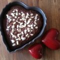 Cuore di mandorle e cioccolato