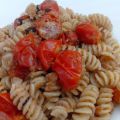 FUSILLI INTEGRALI CON POMODORINI GRATINATI