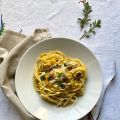 Spaghetti con Salsa di Zucca, Sgombri Freschi e[...]