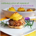 Medaglioni di maiale in crosta di nocciole