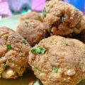 Polpettine di razza cotte in friggitrice ad aria