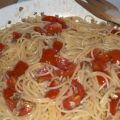 Spaghetti con vongole e pomodorini
