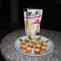 Antipasto con Zucchine Datterini e Snack Grok