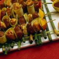 Spiedini con salsa speziata