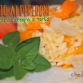 Risotto ai peperoni con petali di pecorino e[...]