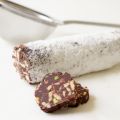 Salame di cioccolato ai pistacchi