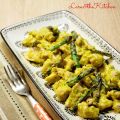 SPEZZATINO DI CONIGLIO AL LIMONE E ASPARAGI