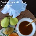 Confettura di pere e prugne