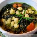 Zuppa di Ceci e Cavolo Nero