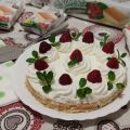 Torta Dolcetto Fragola ai Lamponi senza lattosio