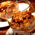 MOUSSE AL CIOCCOLATO E NOCCIOLE