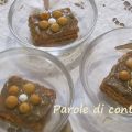 Dessert Petite con crema al caffè