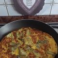 Frittata con carciofi surgelati
