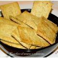CRACKERS AL SESAMO E ROSMARINO