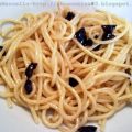 Spaghetti di kamut con tartare di olive cotte[...]