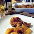 Pollo al forno con harissa e limone, patate,[...]