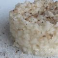risottino cacio, pepe e liquirizia