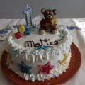 Torta primo compleanno Matteo