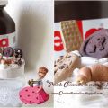 Barattolo Nutella abbellito con dolcetti in[...]