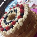 CHIFFON CAKE AI FRUTTI DI BOSCO