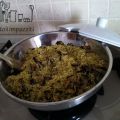 Cous cous con pesto e melanzane