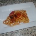 Spaghetti con moscardini
