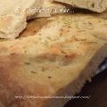 La focaccia con il lievito madre