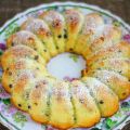 CIAMBELLA AL COCCO CON GOCCE DI CIOCCOLATO