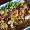 Filetti di pollo rustici con basilico e pecorino