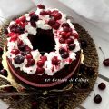 Chiffon Cake al cioccolato con ciliegie
