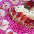 Cuoricini di fragole - ricetta con latticini