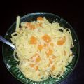 Tagliatelle con la zucca e Cuore di Brodo Knorr