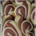 Biscotti bicolori a forma di farfalla!