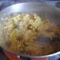 Risotto allo zafferano con luganega