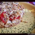 Bulgur e quinoa in insalata
