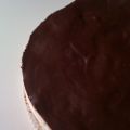 Cheesecake con glassa di cioccolato
