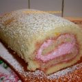 Salame dolce con ricotta rosa