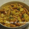 Wurstel con il cavolfiore