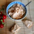 Patè di tofu con pomodori secchi e olive