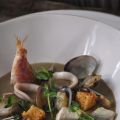 Zuppetta di mare e lenticchie dei Sibillini